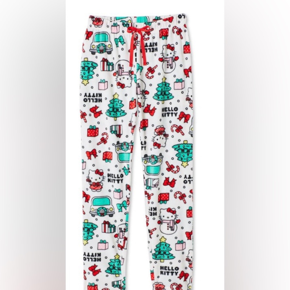 NWT Women’s XL Sanrio Hello Kitty Christmas Pajama Pants